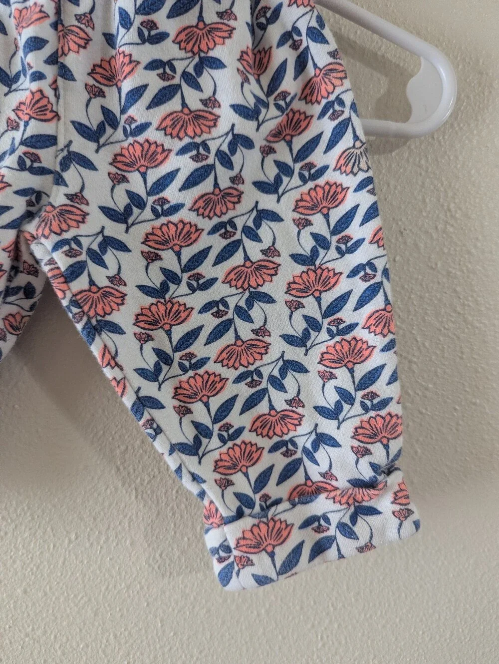 Cotton Floral Baby Pants